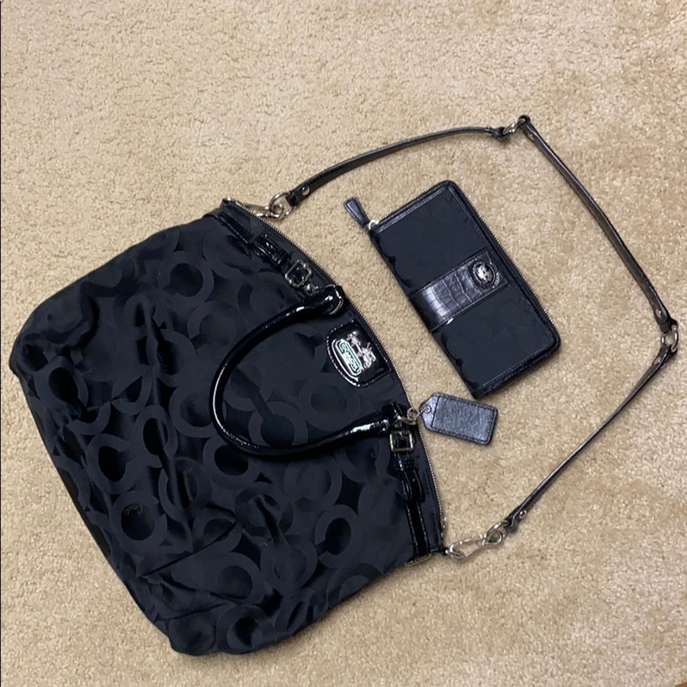 Coach Bag & Zipper Wallet